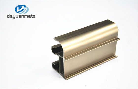Cina Profil Pintu Aluminium Anodizing Permukaan T3-T8 Temper Persetujuan ISO9001 pemasok