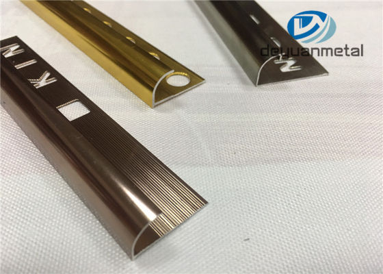 Cina Profil Aluminium Trim Lantai Warna Yang Berbeda. Paduan Temper 6463 T5 pemasok