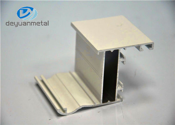 Cina Ekstrusi Aluminium Dilapisi Bubuk Putih, Profil Rangka Pintu Aluminium, Persetujuan ISO pemasok
