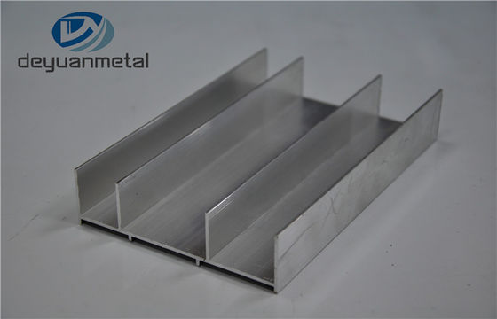 Cina Chemical / Mechanical Mill Finish Aluminium Extrusion Profile Untuk Ruang Tamu pemasok