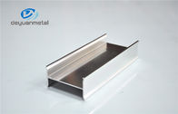 1,9 M Bright Dip Aluminium Shower Profil Paduan 6463-T5 Bagian Aluminium Diekstrusi