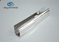 EN755-9 Bright Dip Permukaan Aluminium Shower Profil Untuk Ketebalan 1.4mm Kamar Mandi