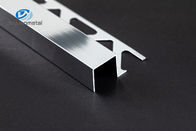 6063 Aluminium Edge Trim Profil Tahan Korosi T5 Anodized