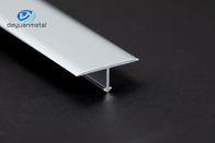 Aluminium T Shape 6063 Hubungkan Profil Transisi Sudut Sudut Ubin