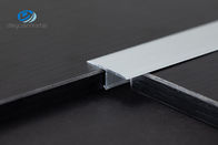 Elektroforesis T8 Aluminium T Profil Tinggi 3,5mm Untuk Ubin Dapur