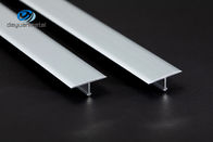 Elektroforesis T8 Aluminium T Profil Tinggi 3,5mm Untuk Ubin Dapur
