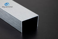 6063 Profil Aluminium U Anti Tabrakan Perlindungan Aluminium Tile Trim Untuk Tepi Sudut Dinding Rumah