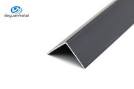 6063 Profil Saluran Aluminium Merayap Pelindung Ketebalan 0,8-1,5mm