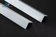 Profil Sudut Aluminium 6063 Panjang 2,5m Matt Silver Mill Finish