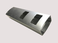 Bright Menyikat Profil Aluminium CNC Shell Digital Warna Silver Tebal 1.4mm
