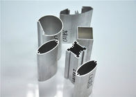7.2 Meters Long Alloy 6063-T6 Aluminium Kusen Pintu Profil Dalam Powder Coating Dan Andizing