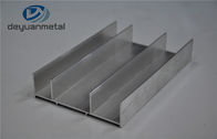 Chemical / Mechanical Mill Finish Aluminium Extrusion Profile Untuk Ruang Tamu