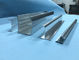 Profil Mandi Shower Aluminium Poles Dekoratif Perak Bersertifikat ISO9001 SGS pemasok