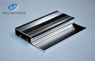 6463-T5 Polishing Aluminium Extrusion Profiles Produk Dengan Warna Silver