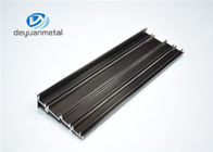 5,95 M Aluminium Extrusion Profile Proses Bending / Cutting Deep Untuk Gedung Kantor