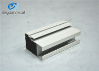 Profil Jendela Aluminium Pelapis Bubuk Putih Mematuhi GB / 75237-2004