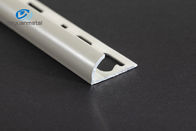 Ketebalan 1.0mm 6063 Aluminium Corner Trim Powder Coating Putih Untuk Pemangkasan Dinding