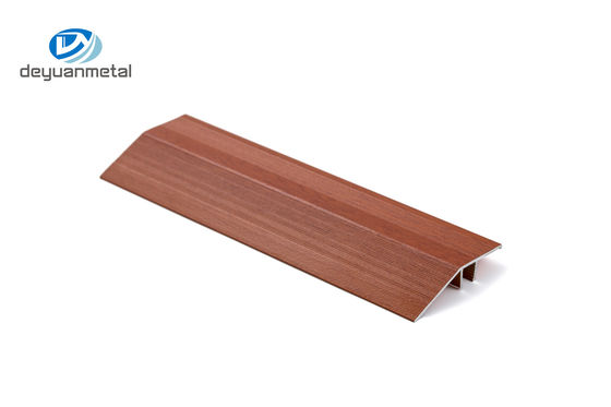 EN Aluminium Floor Edge Trim Alloy Floor Fluted Ramp Reducer Metal Corner Protector