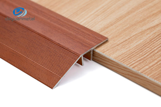 EN Aluminium Floor Edge Trim Alloy Floor Fluted Ramp Reducer Metal Corner Protector