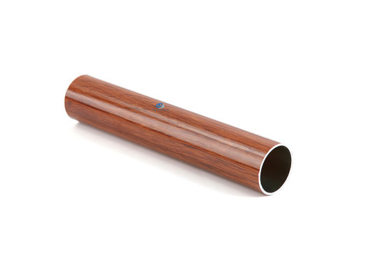 Tabung Aluminium Antirust 6063, Pipa Aluminium Tempered 3 Inch Butir Kayu