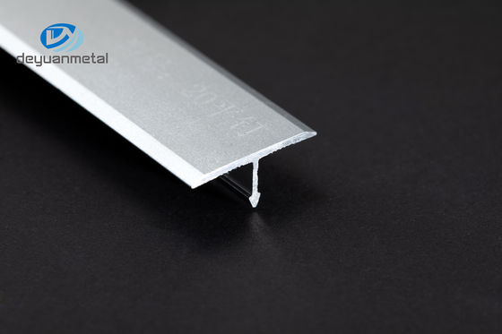 Profil T8 T Slot Aluminium 6463 Sandblasted 8mm Lebar EN Disetujui