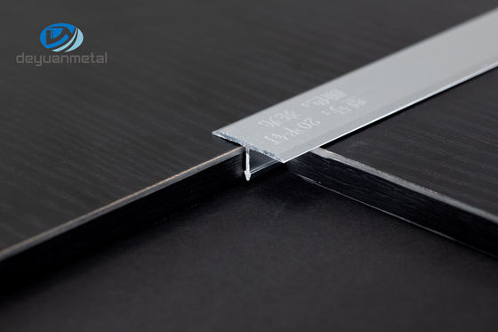 Profil T8 T Slot Aluminium 6463 Sandblasted 8mm Lebar EN Disetujui