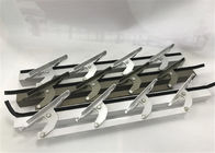 Panjang Bagian Mesin Aluminium 6 Inch / Jendela Louver Dengan Meninju