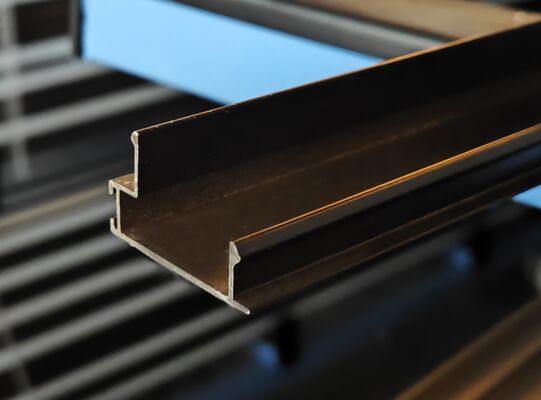 6063 Aluminium Patio Window Extrusion Profile Powder Coating