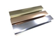 Polishing Surface Alloy 6463 Profil Shower Aluminium Perak Emas Dan Champange