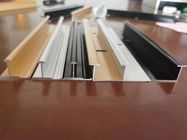 Poles 0.8mm Aluminium Wall Trim Dekorasi Profil Bentuk Sudut L