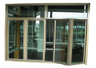 6063 T5 Aluminium Dilipat Profil Jendela Dengan Dilapisi Elektroforesis