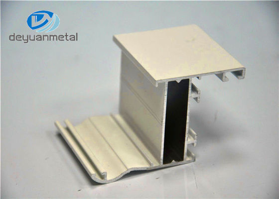 Ekstrusi Aluminium Dilapisi Bubuk Putih, Profil Rangka Pintu Aluminium, Persetujuan ISO