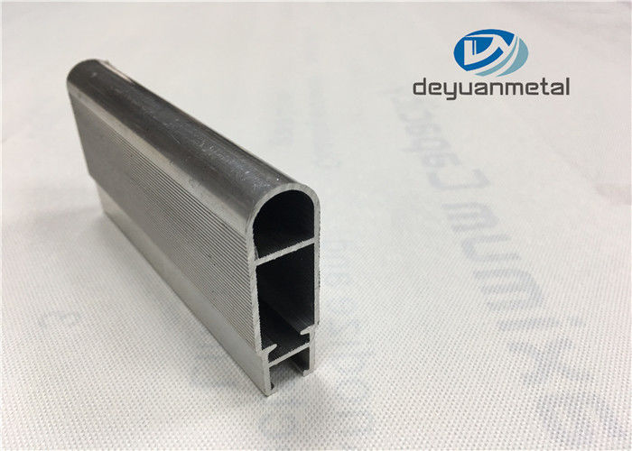 Mill Finish Aluminium Sliding Profile Dengan Memotong Sertifikat ISO9001