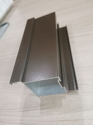 Aluminium Profil Jendela Perunggu Putih Putih Naturan Hitam Powder Coating